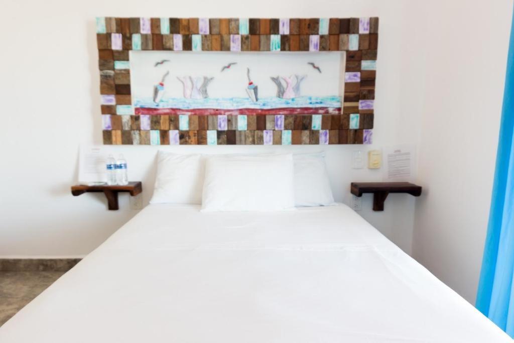 Hotel Blue Reef Frente Al Mar Mahahual Exterior foto