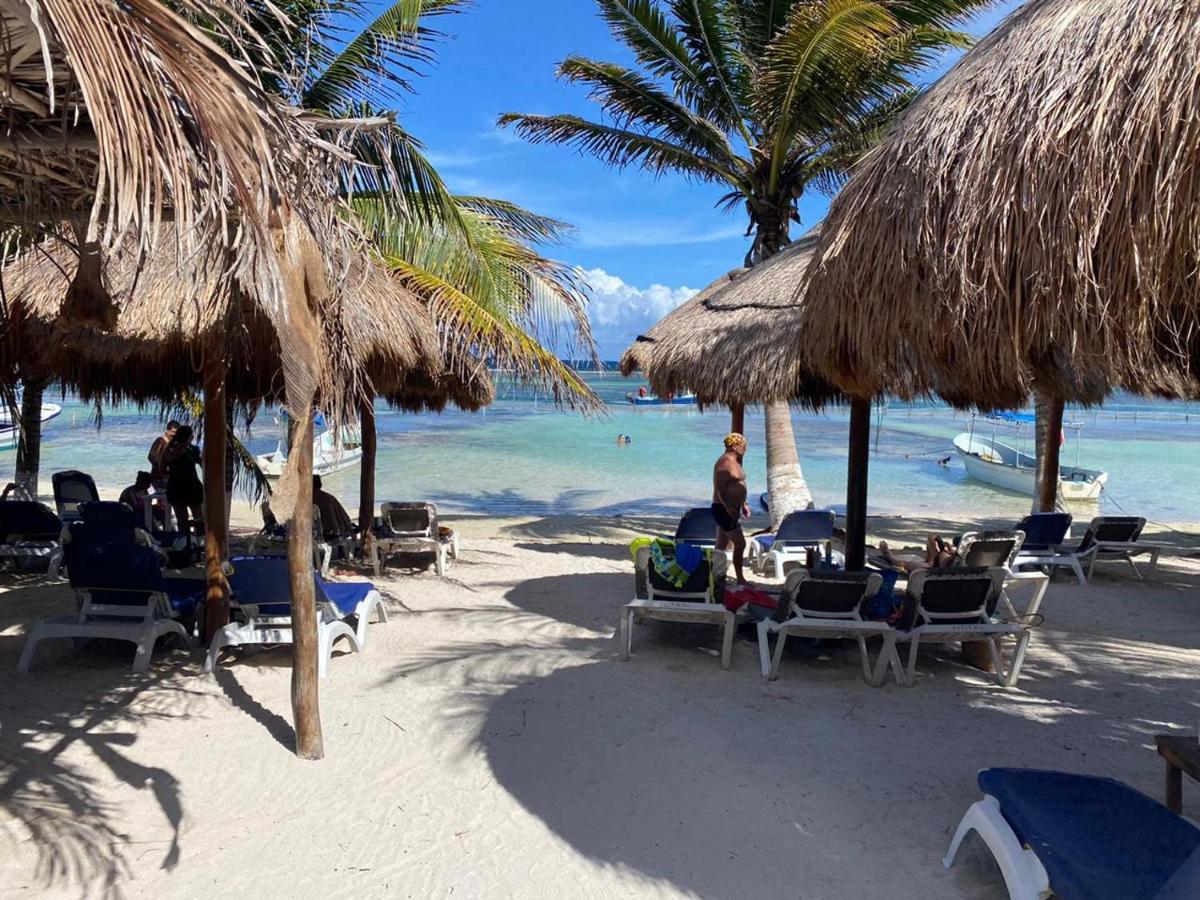 Hotel Blue Reef Frente Al Mar Mahahual Exterior foto