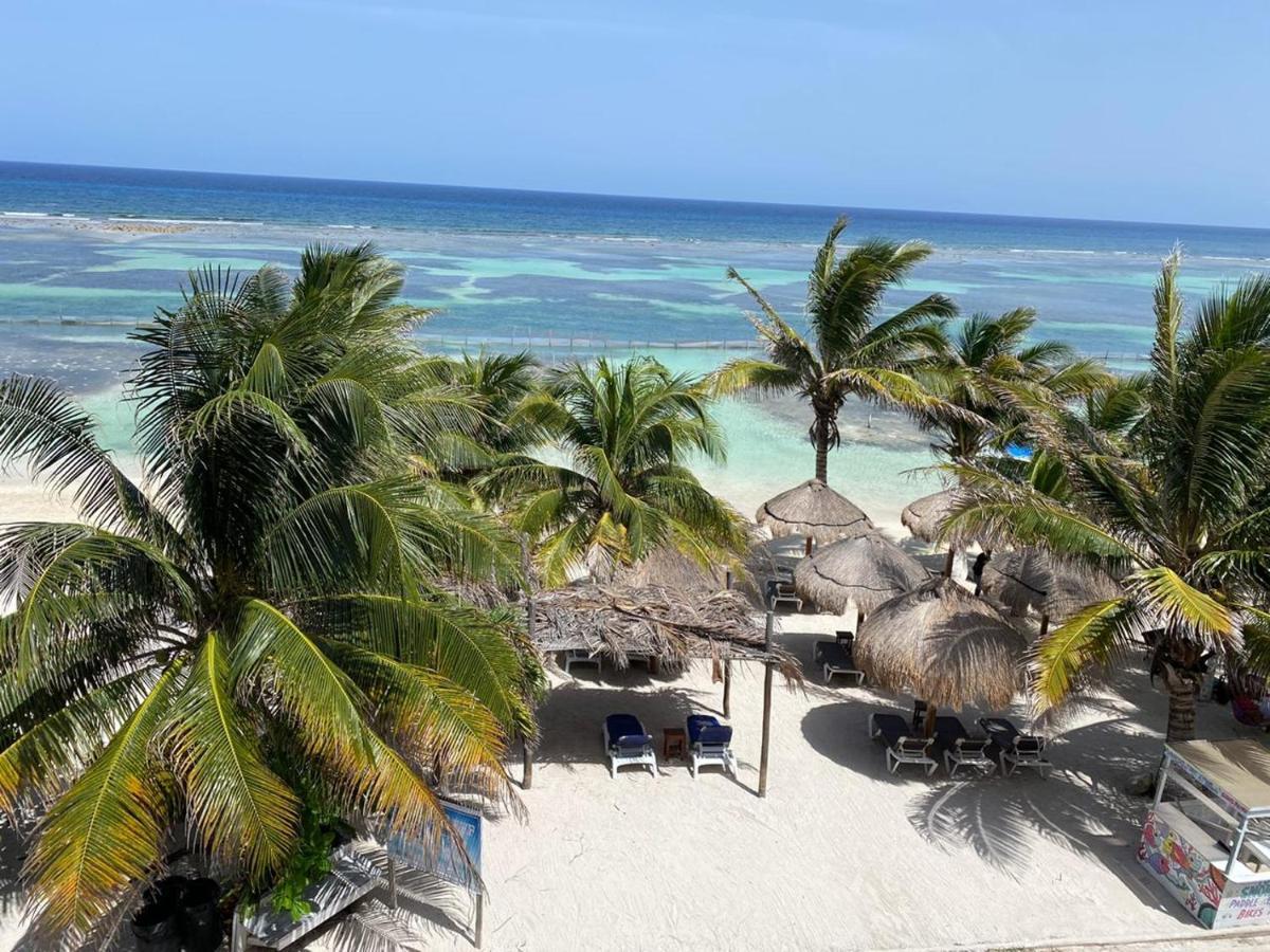 Hotel Blue Reef Frente Al Mar Mahahual Exterior foto