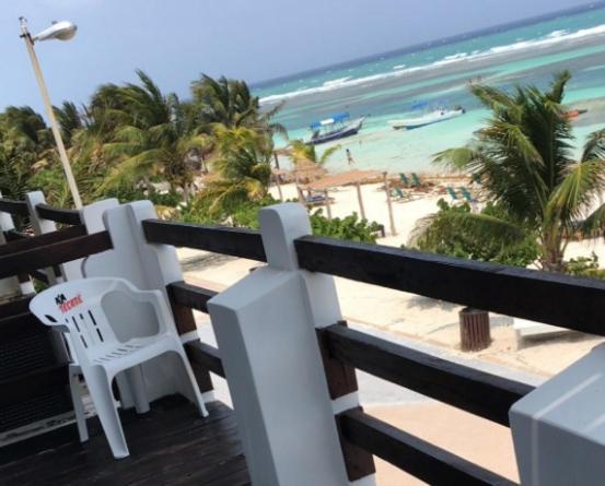 Hotel Blue Reef Frente Al Mar Mahahual Exterior foto