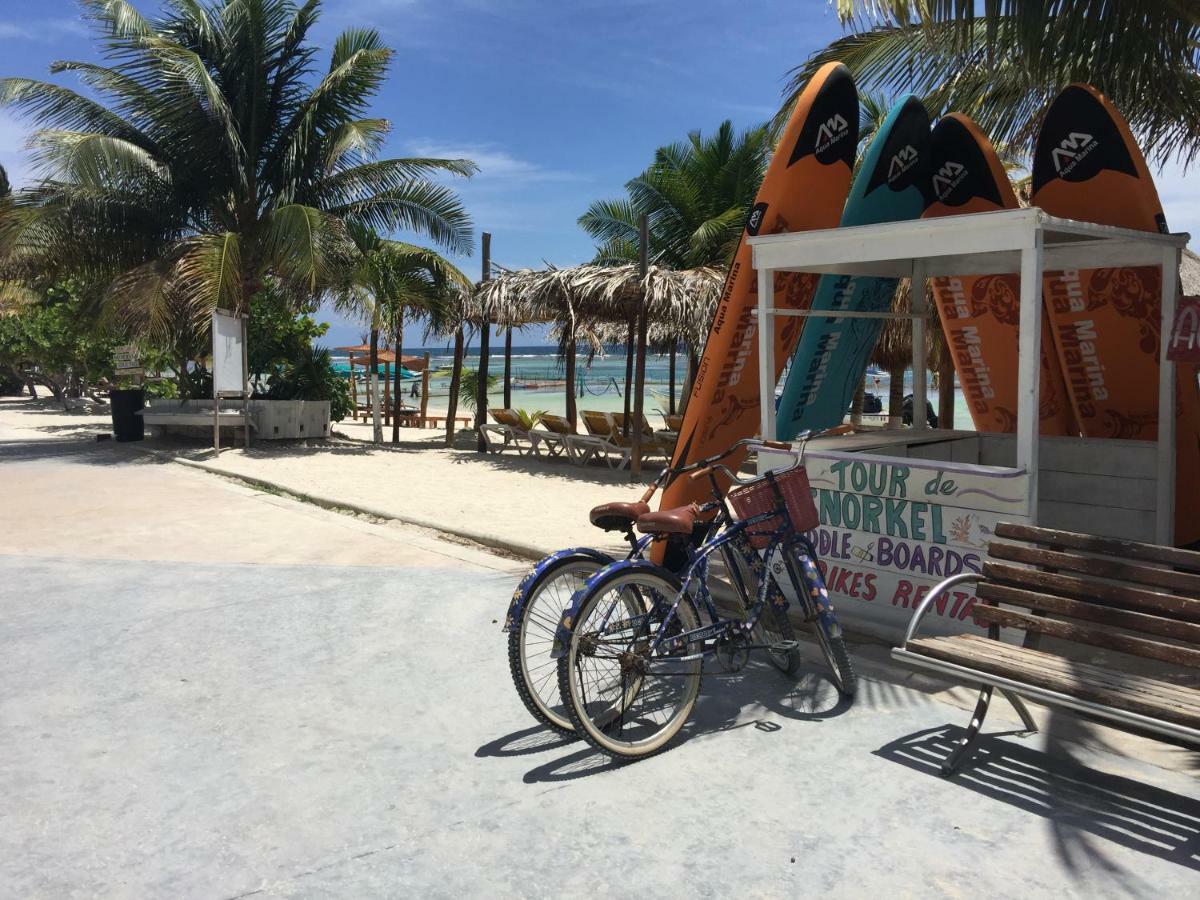Hotel Blue Reef Frente Al Mar Mahahual Exterior foto